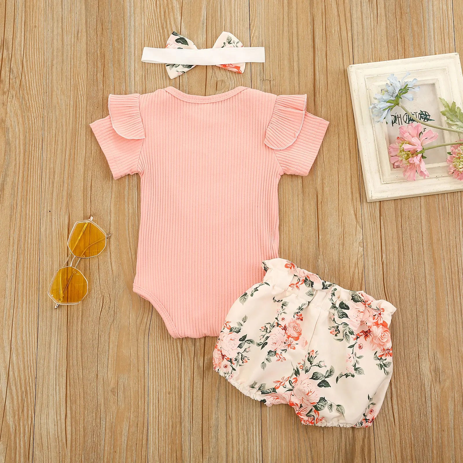 Citgeett Summer Baby Girl Clothes Set
