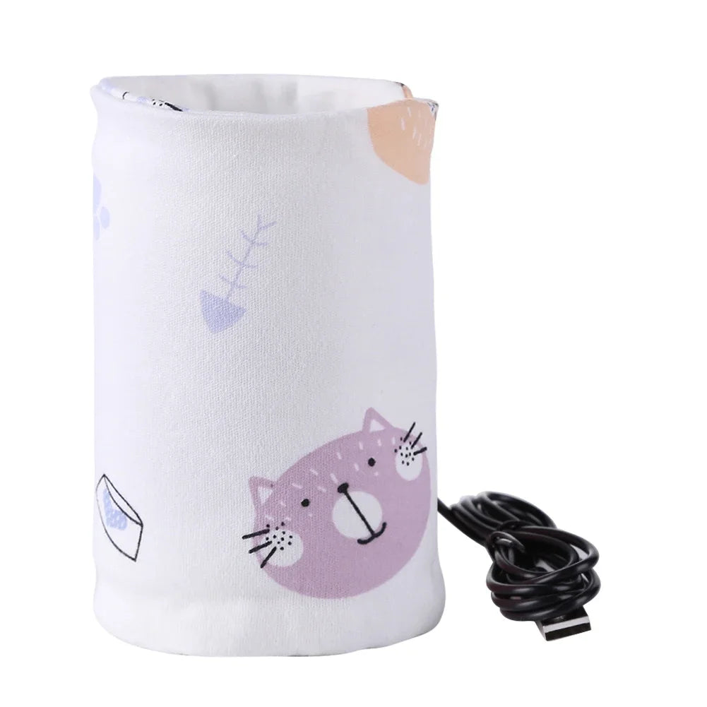 USB Milk Water Warmer Baby Nursing Bottle Heater