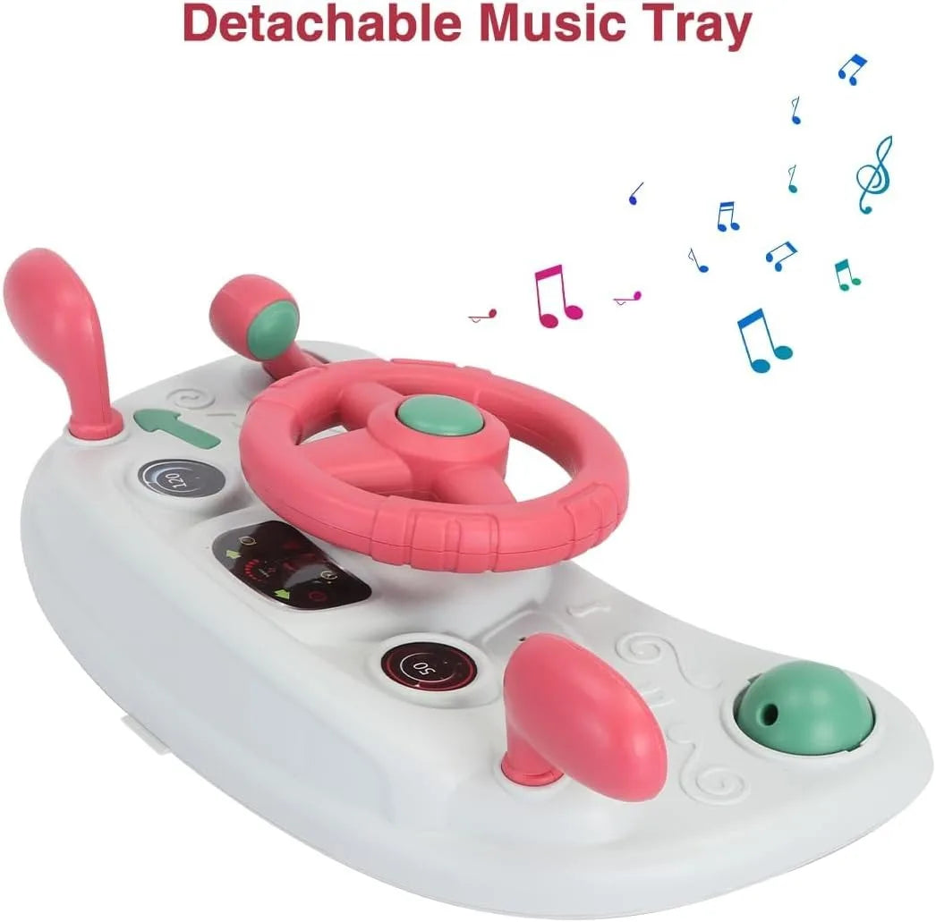 2-in-1 Foldable Baby Walker with Tray