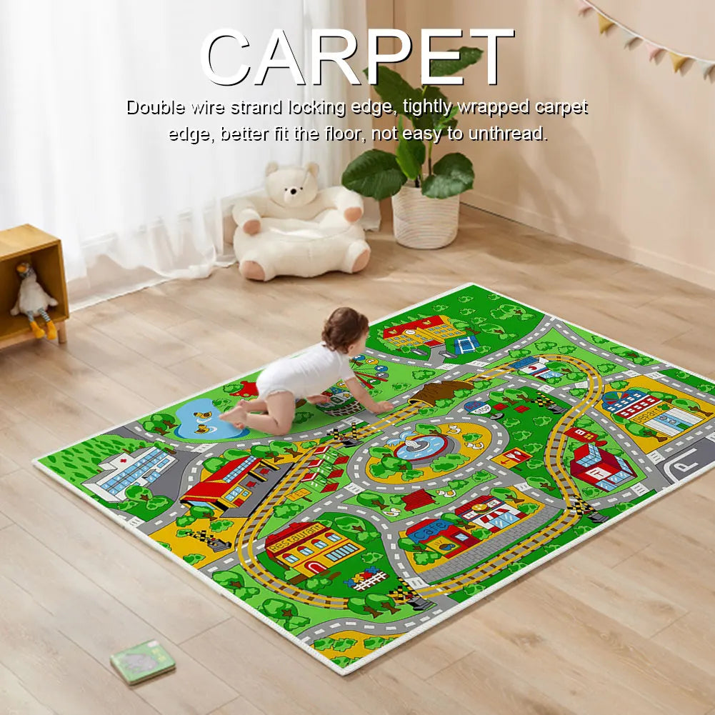 LittleRacer Highway Play Rug