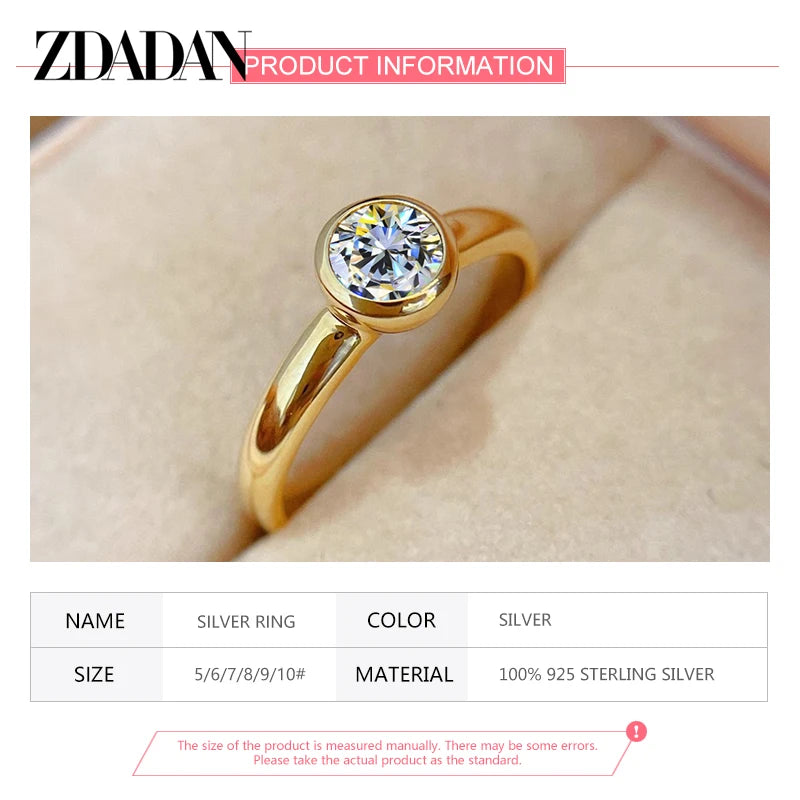 ZDADAN Promise Spark Ring
