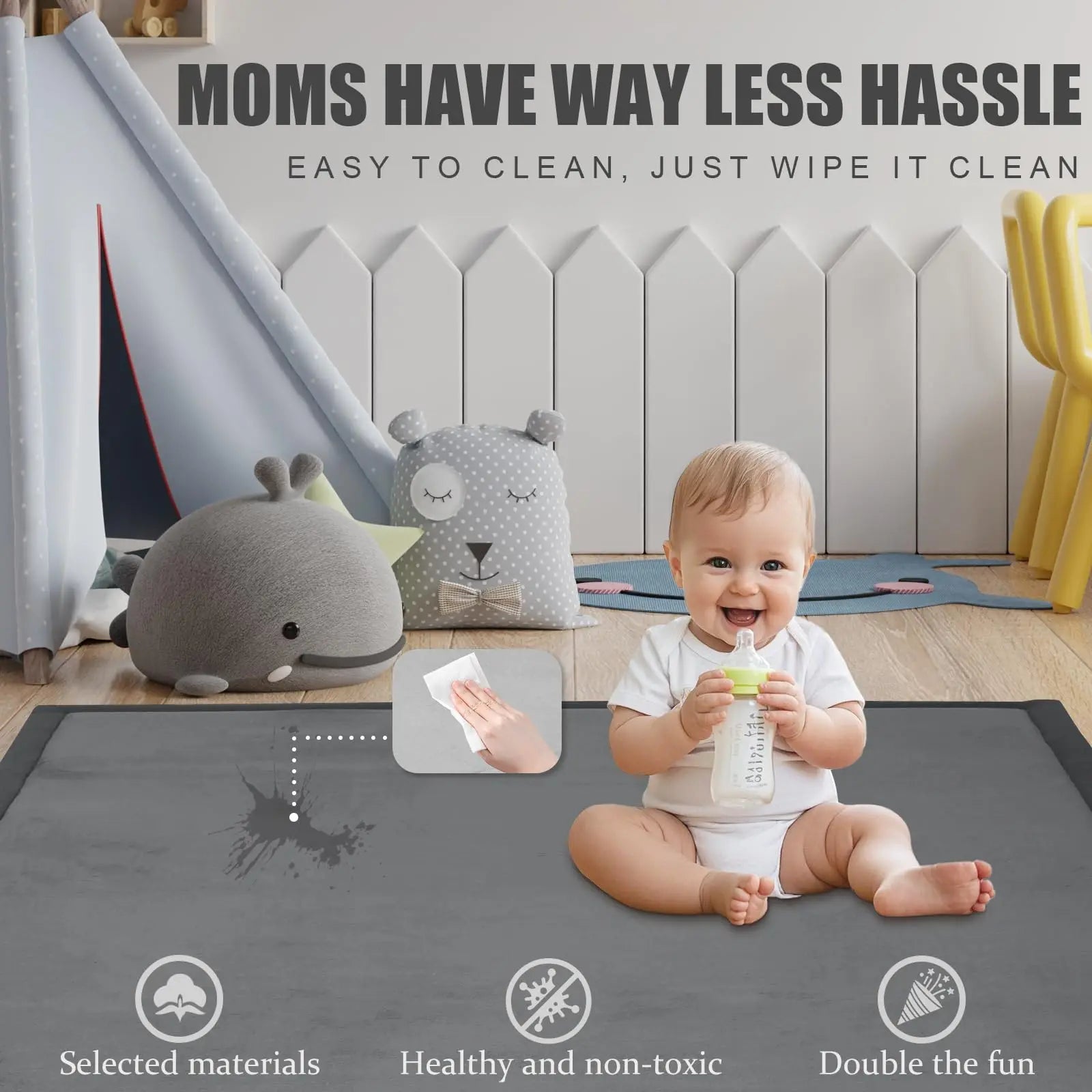 CozyTatami Thick Baby Play Mat