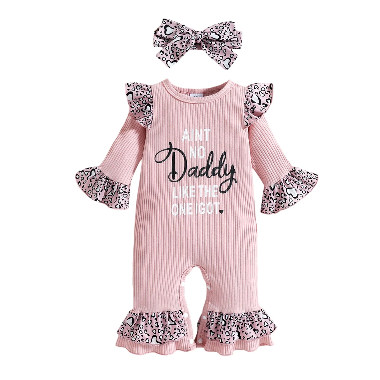0-18M Newborn Infant 2Pcs Baby Girls Outfit