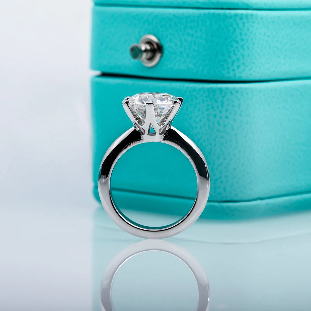 AnuJewel ForeverStone Solitaire Ring